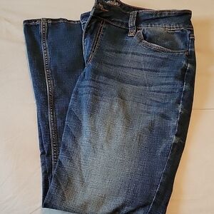 Womens Wrangler Blue Jeans